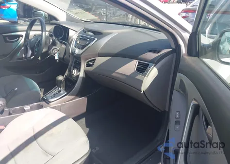 2012 Hyundai Elantra Gls (Ulsan Plant) from USA, damaged, VIN KMHDH4AE2CU199606
